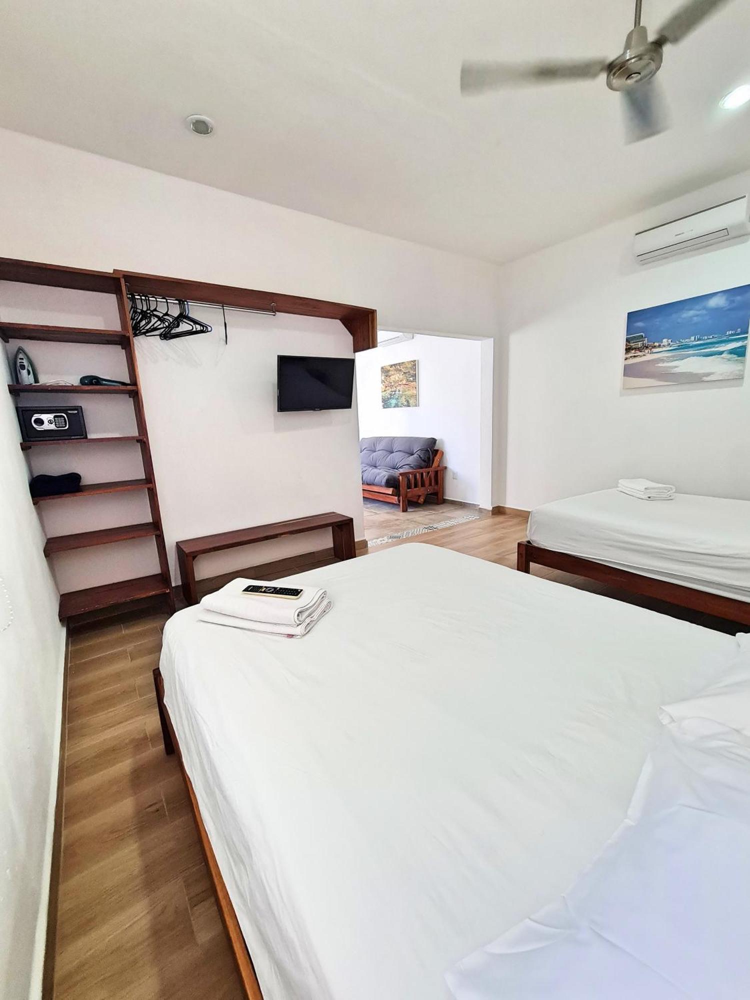 Playa Nah Aparthotel Playa del Carmen Ruang foto